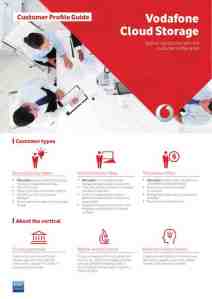 Vodafone Customer Profile sheet